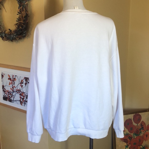 FRIENDS Size XL LOGG H&H Cotton Sweatshirt FRIENDS Photo Transfer WarnerBros NEW - Picture 3 of 12